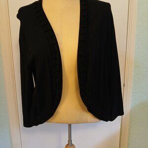 Vintage Bolero Sweater Black Size XL